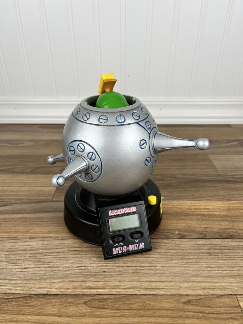 Looney Tunes Pop Up Marvin The Martian Alarm Clock 1993 - Picture 10 of 10